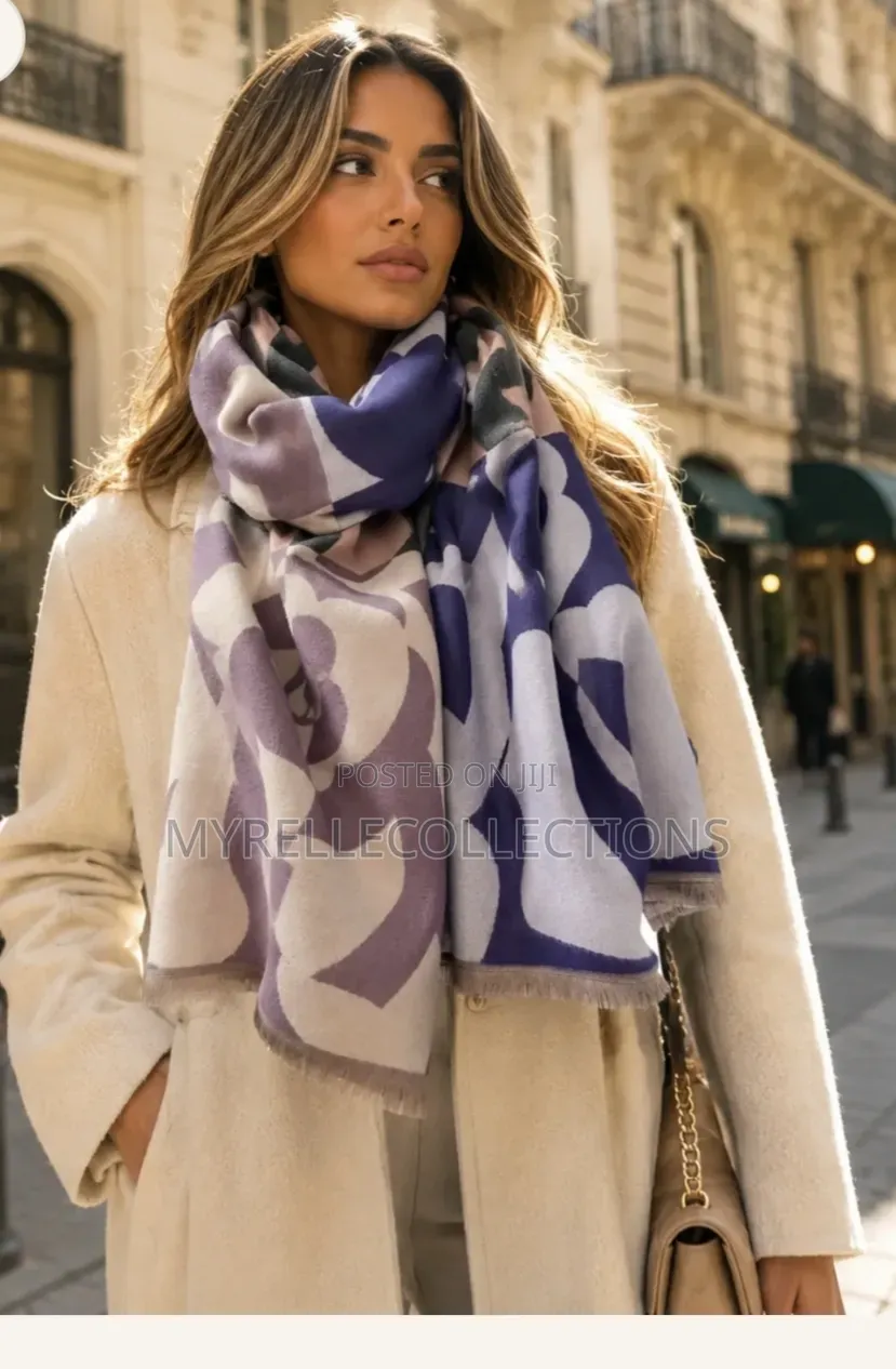 Women Double Sided Cashmere Scarf/ Affordable Scarf