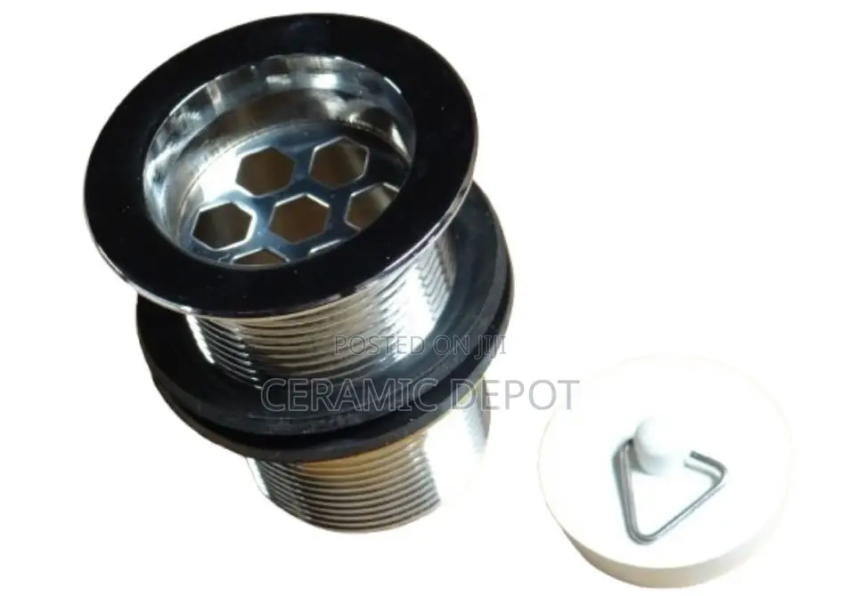 Chrome ABM 026 Dobi Sink Waste 11⁄2'' Long Thread ABM026