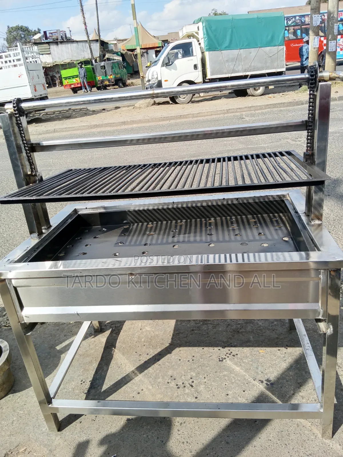 Stainless Steel Grill Jiko