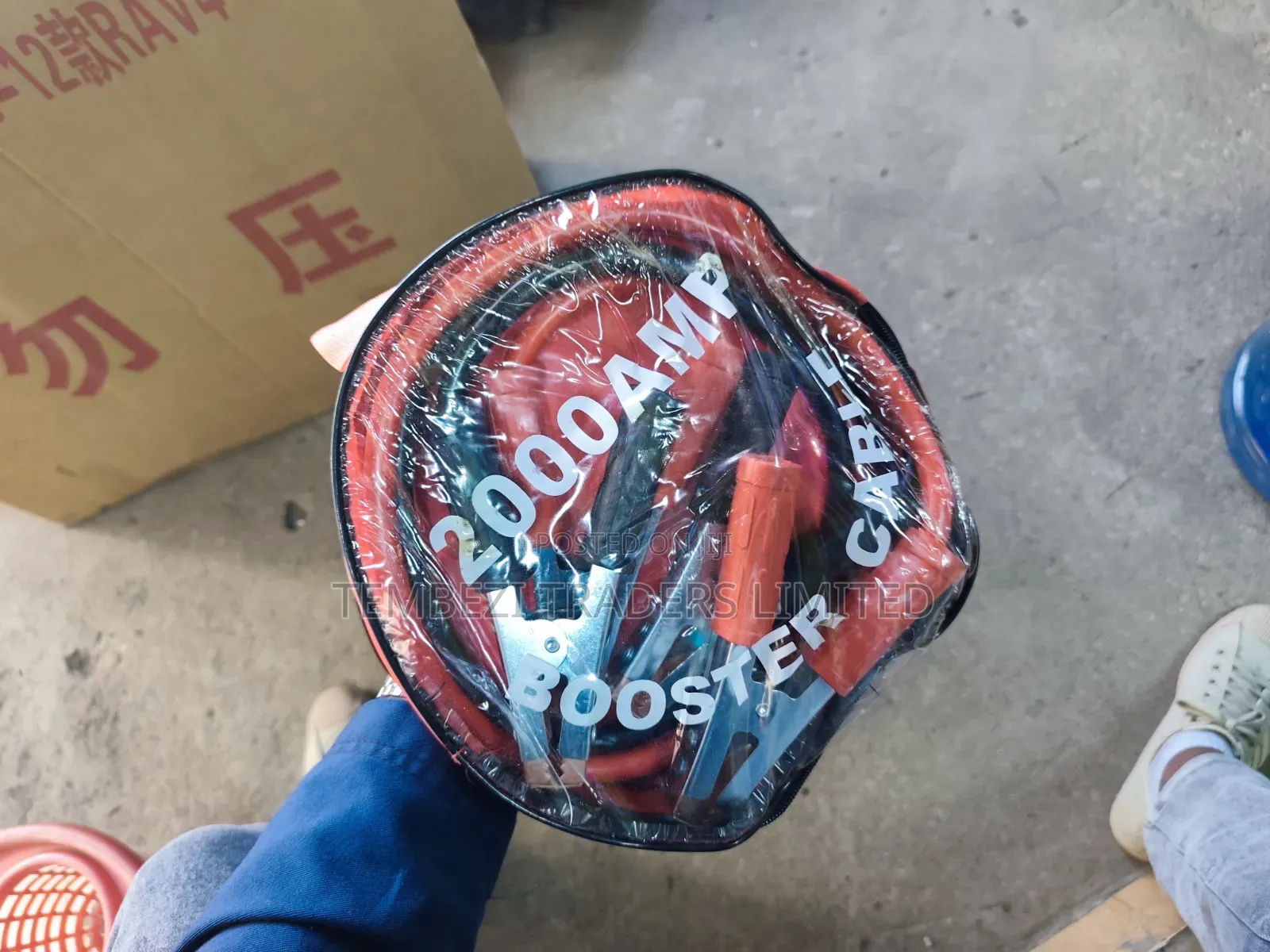 2000AMP Jumper Cables - Heavy Duty Car Battery Booster Cables