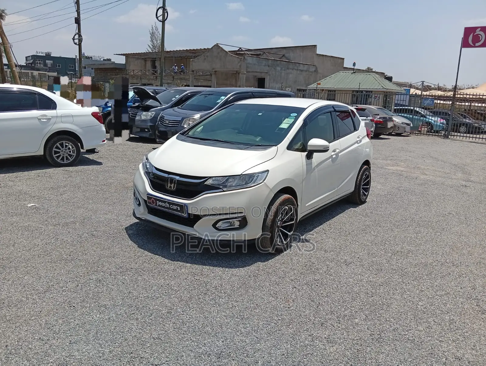 Honda Fit 2018 White