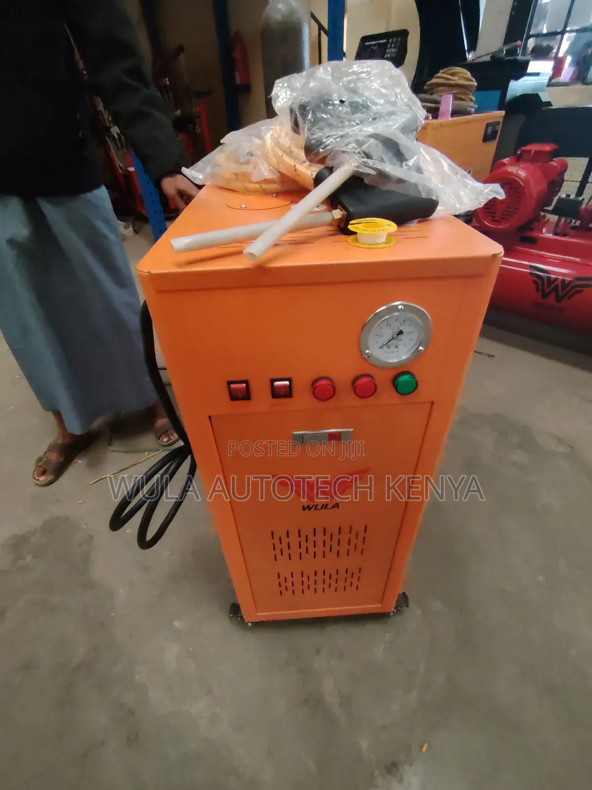 Easy to Operate System High Pressure Engine Steam Washer Machine Wula