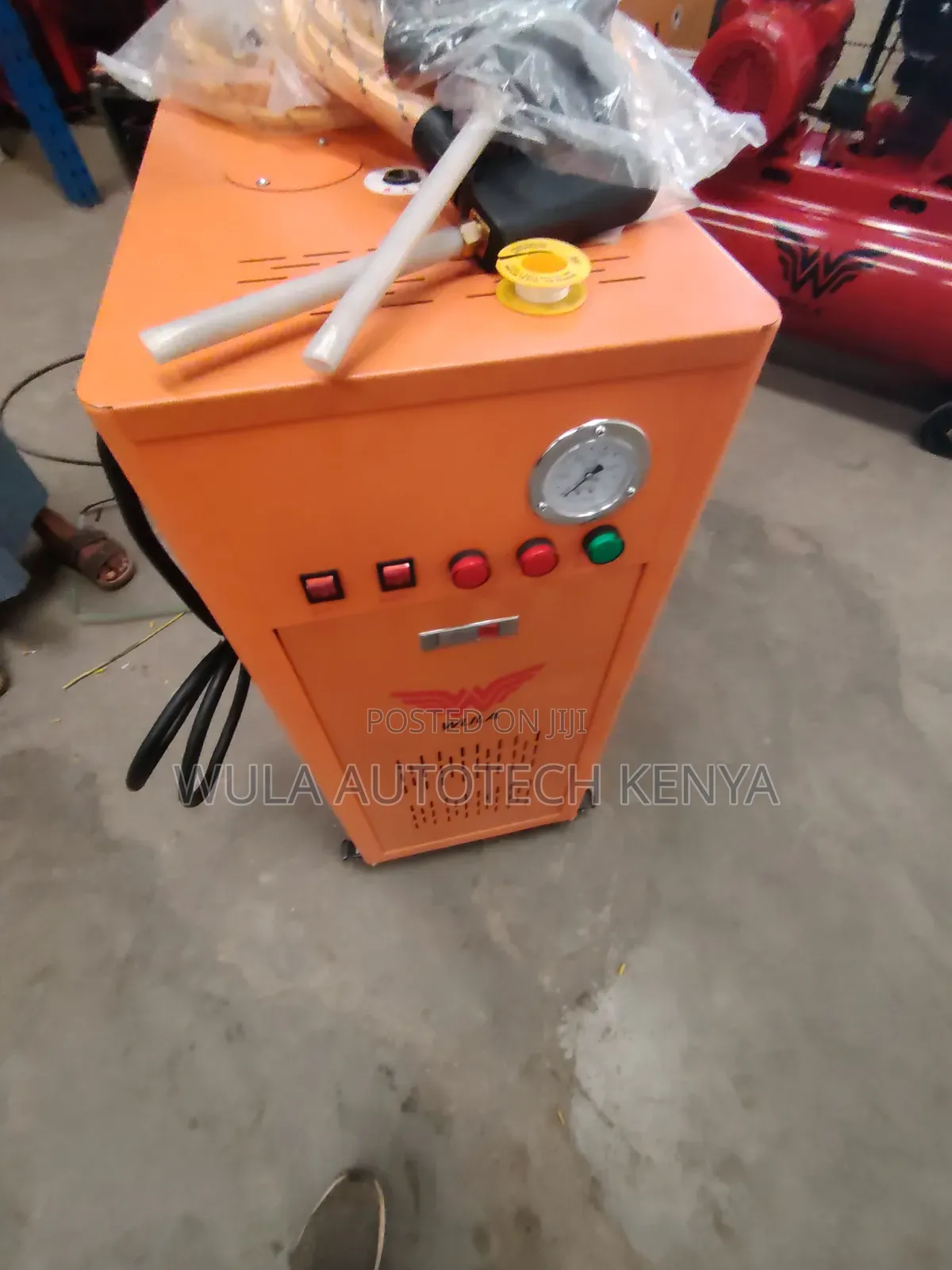 Easy to Operate System High Pressure Engine Steam Washer Machine Wula