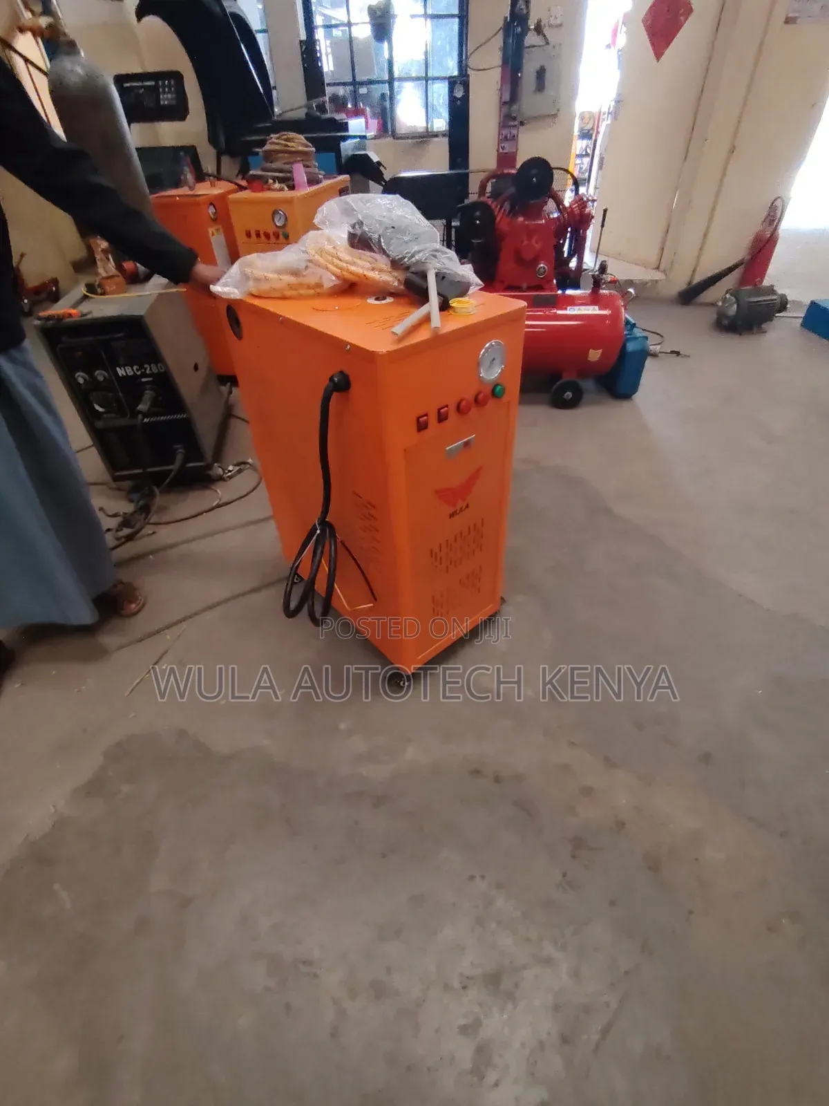 Easy to Operate System High Pressure Engine Steam Washer Machine Wula