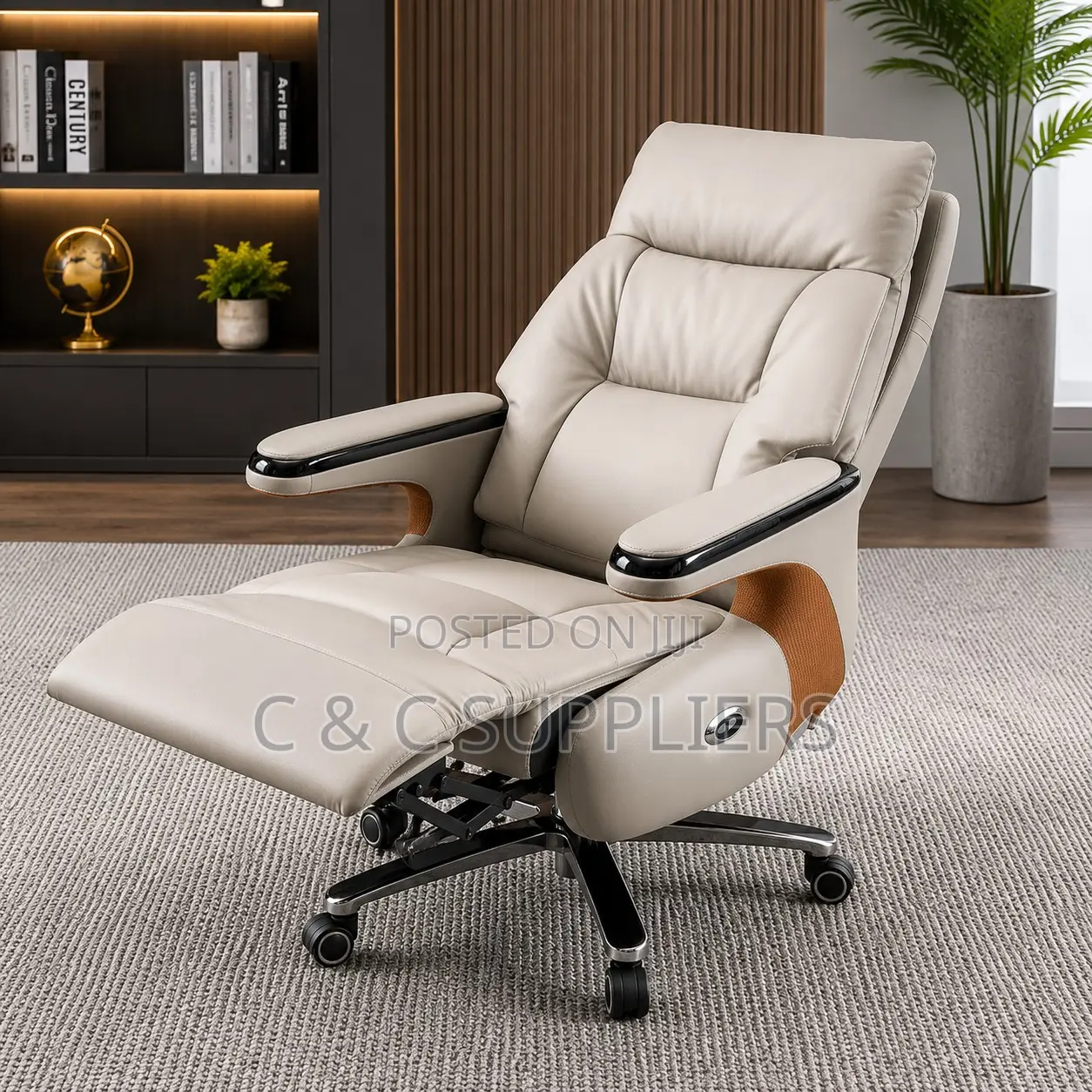 Executive Full Leather Managers Chair.