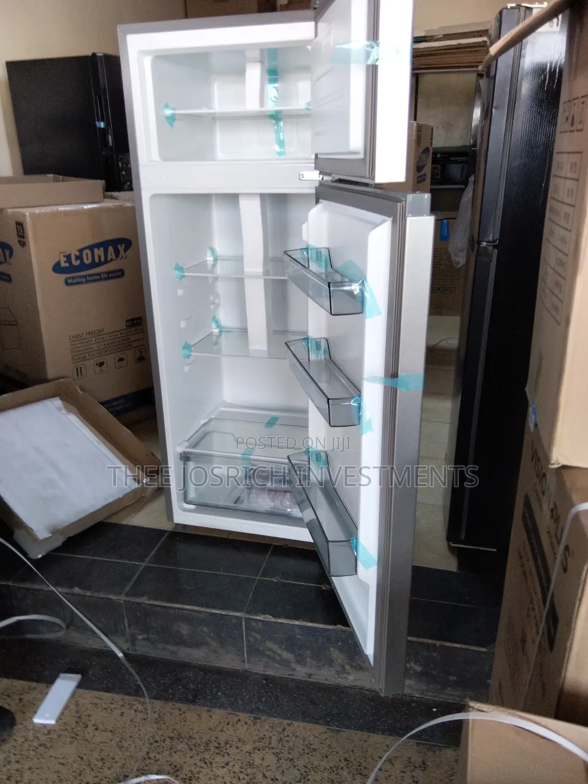 Ecomax 118 Litres Double Door Refrigerator