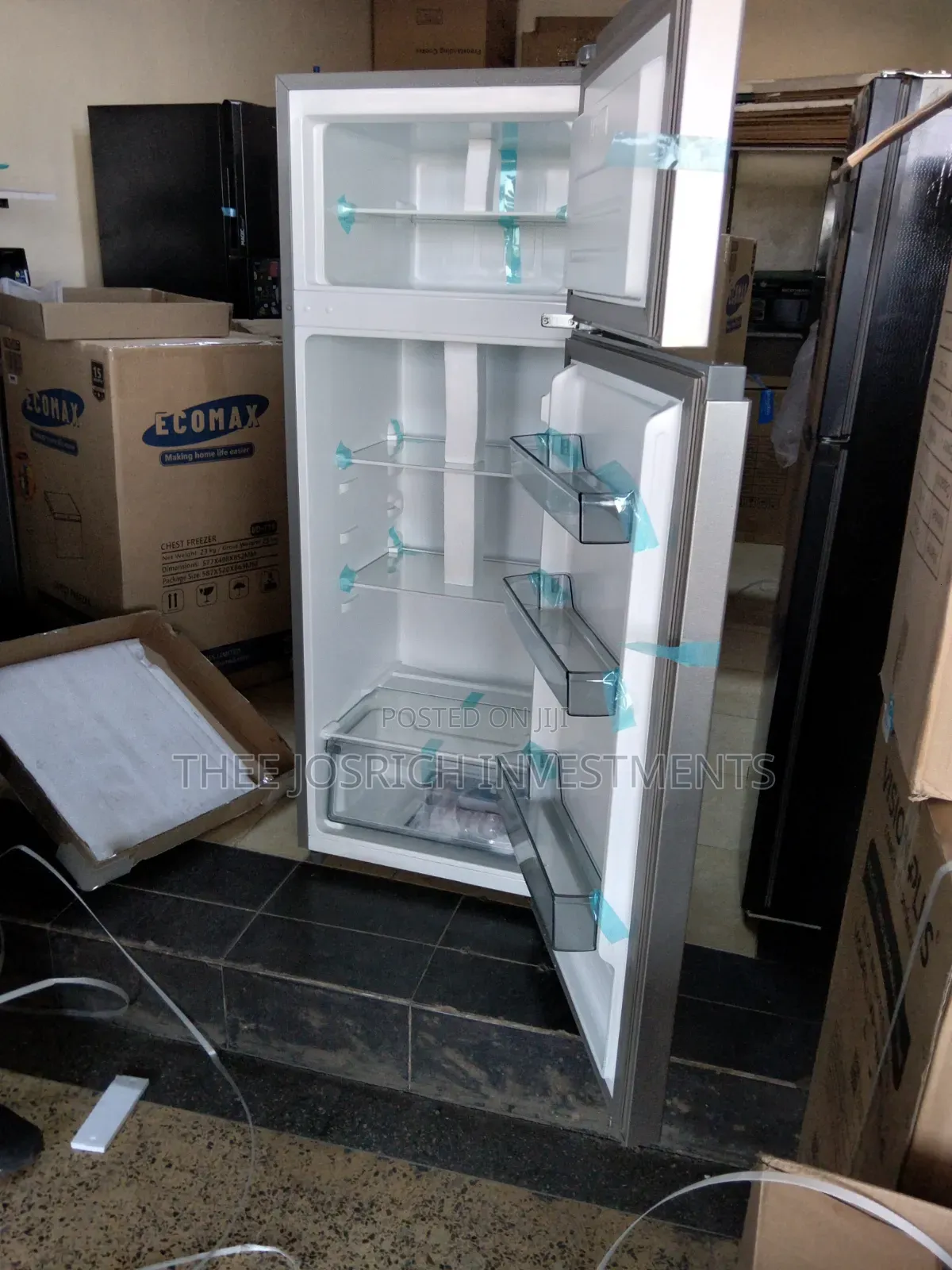 Ecomax 118 Litres Double Door Refrigerator