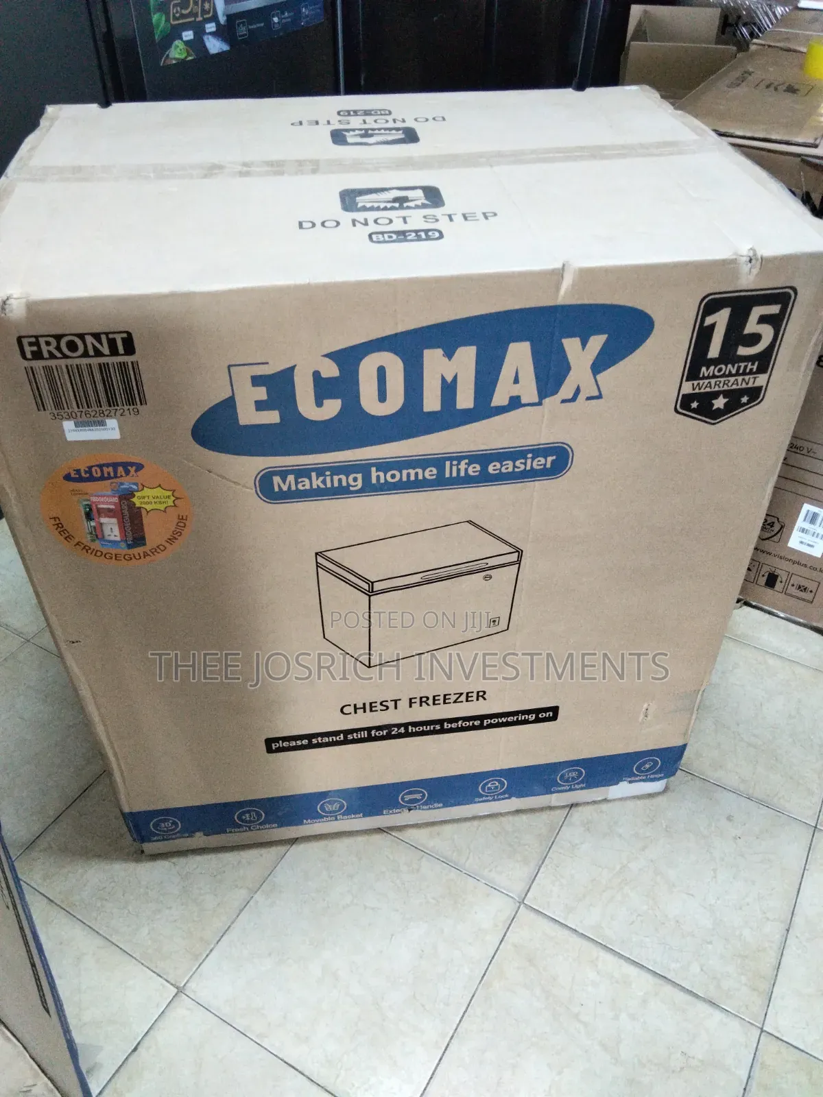 Ecomax 119 Litres Deep Freezer