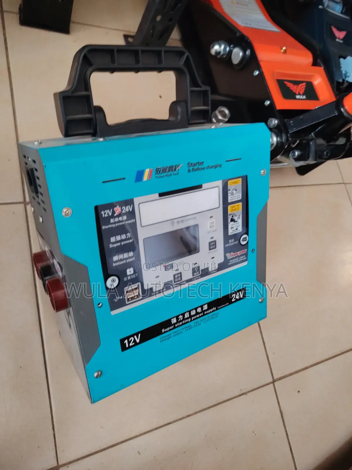 Battery Starter/Jumper Boosting for Dead or Weak Batteries