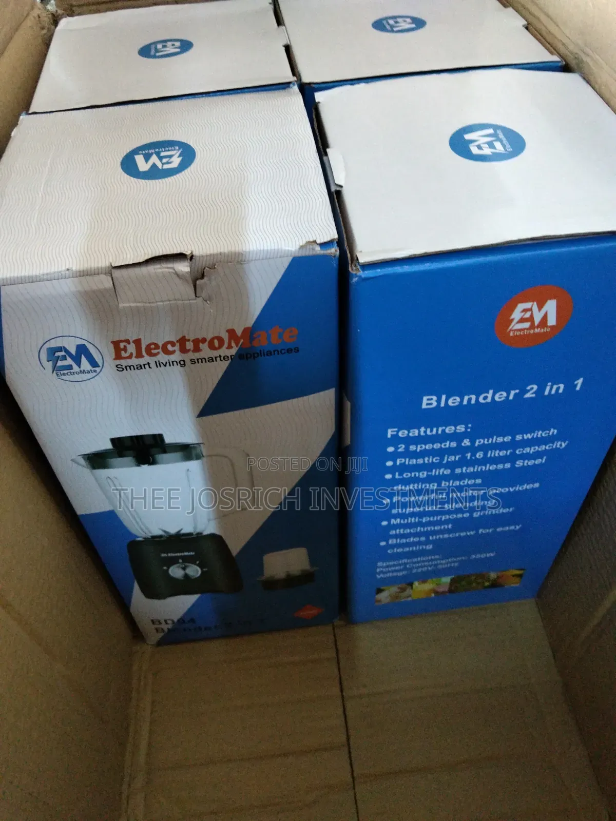 2 in 1 Electromate Blender