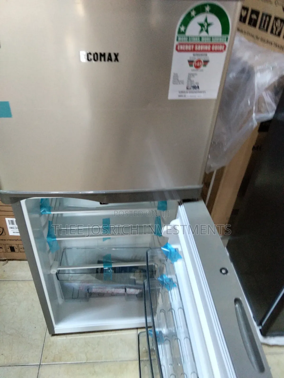 Ecomax 138 Litres Double Door Refrigerator