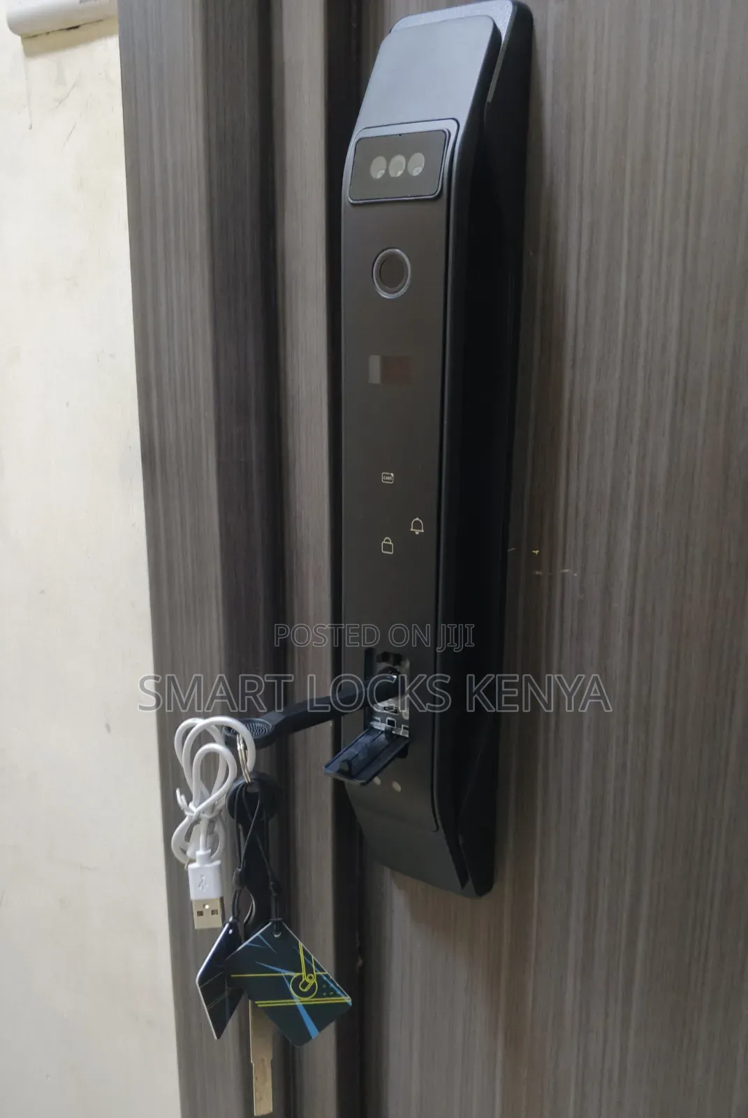 3D Face Recognition Door Lovk With Remote Unlocking