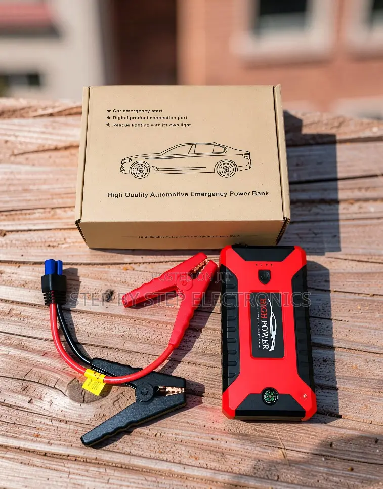 Heavy Duty Air Compressor 99800mAh Car Jump Starter Battery Booster