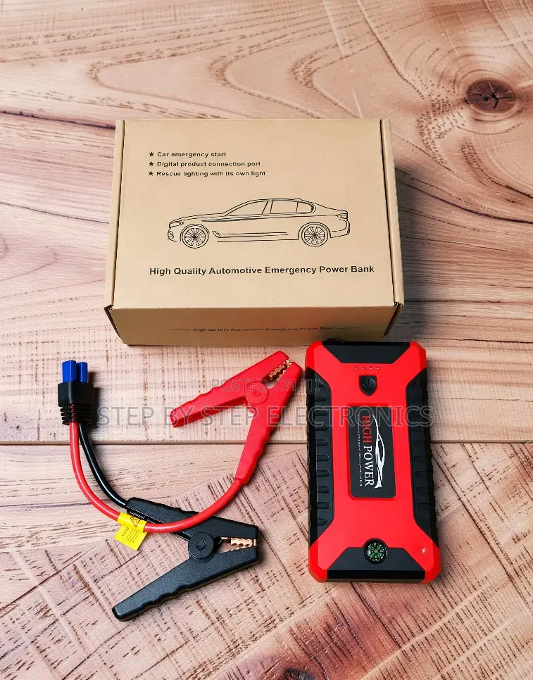 Heavy Duty Air Compressor 99800mAh Car Jump Starter Battery Booster