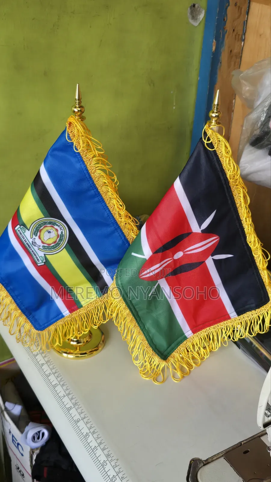 Table Executive Flags With Stands