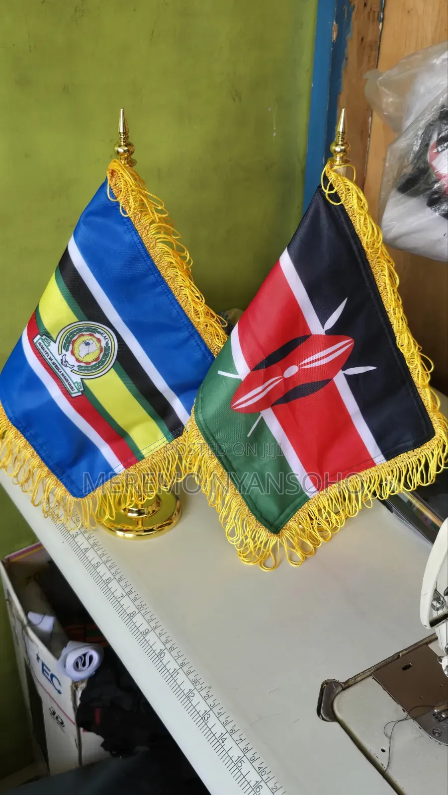 Table Executive Flags With Stands