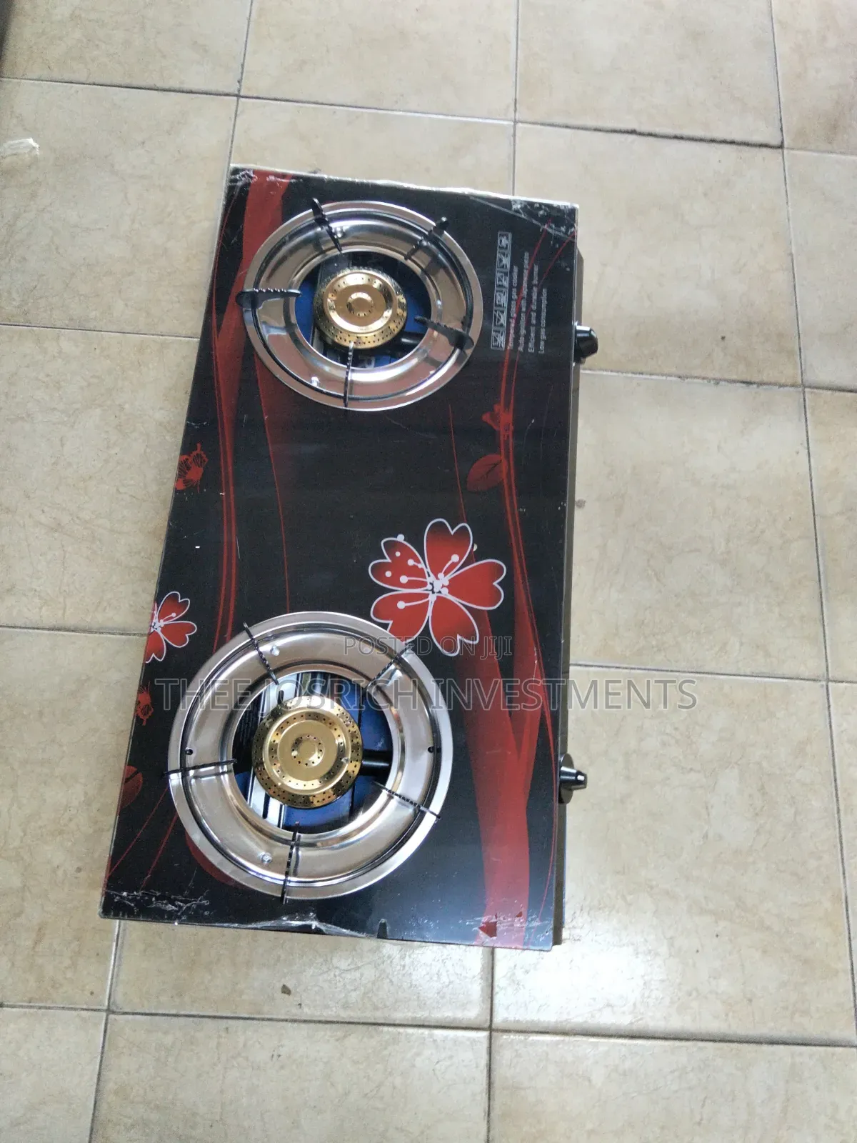 Electromate 2 Burner Table Cooker With Glass Top