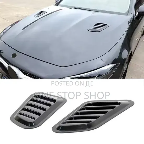 Car Decorative Bonnet Vent Cover Front Hoods With 2 Air Vents