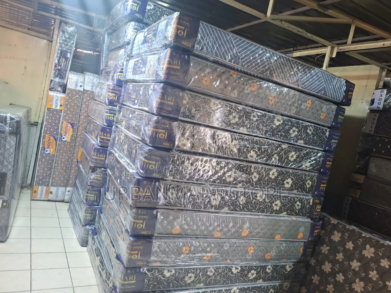Brand New Johari 4×6 8-Inch Heavy Duty Fibre Mattress in Fresh Stocks