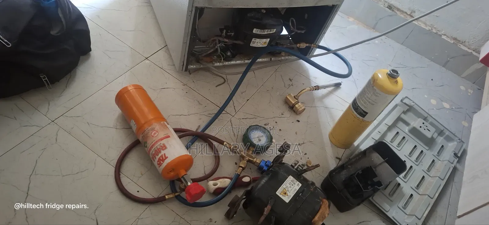 Fridge Compressor Replacement