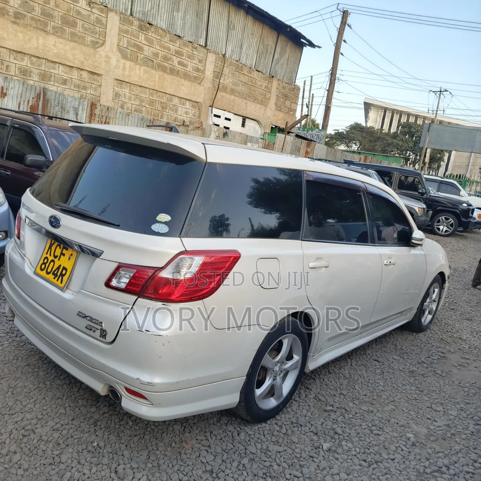 Subaru Exiga 2008 White