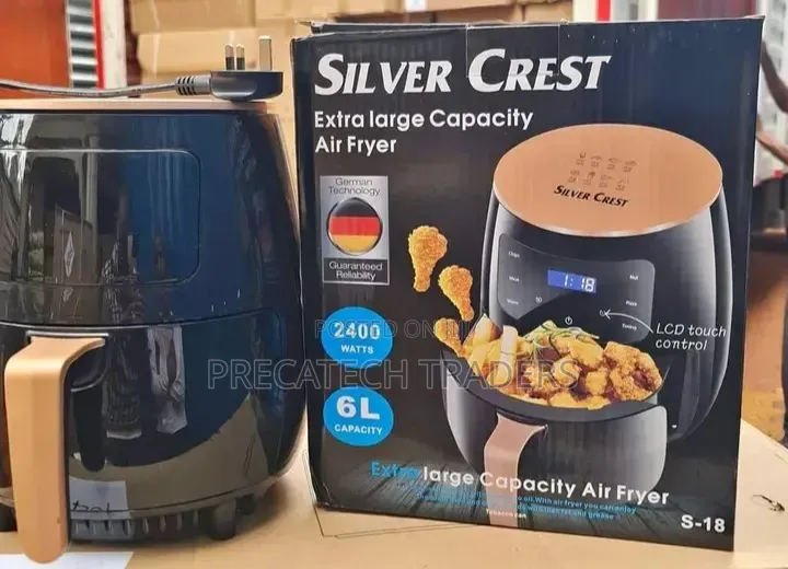Silver Crest 6L Air Fryer 2400W – Extra Large Capacity
