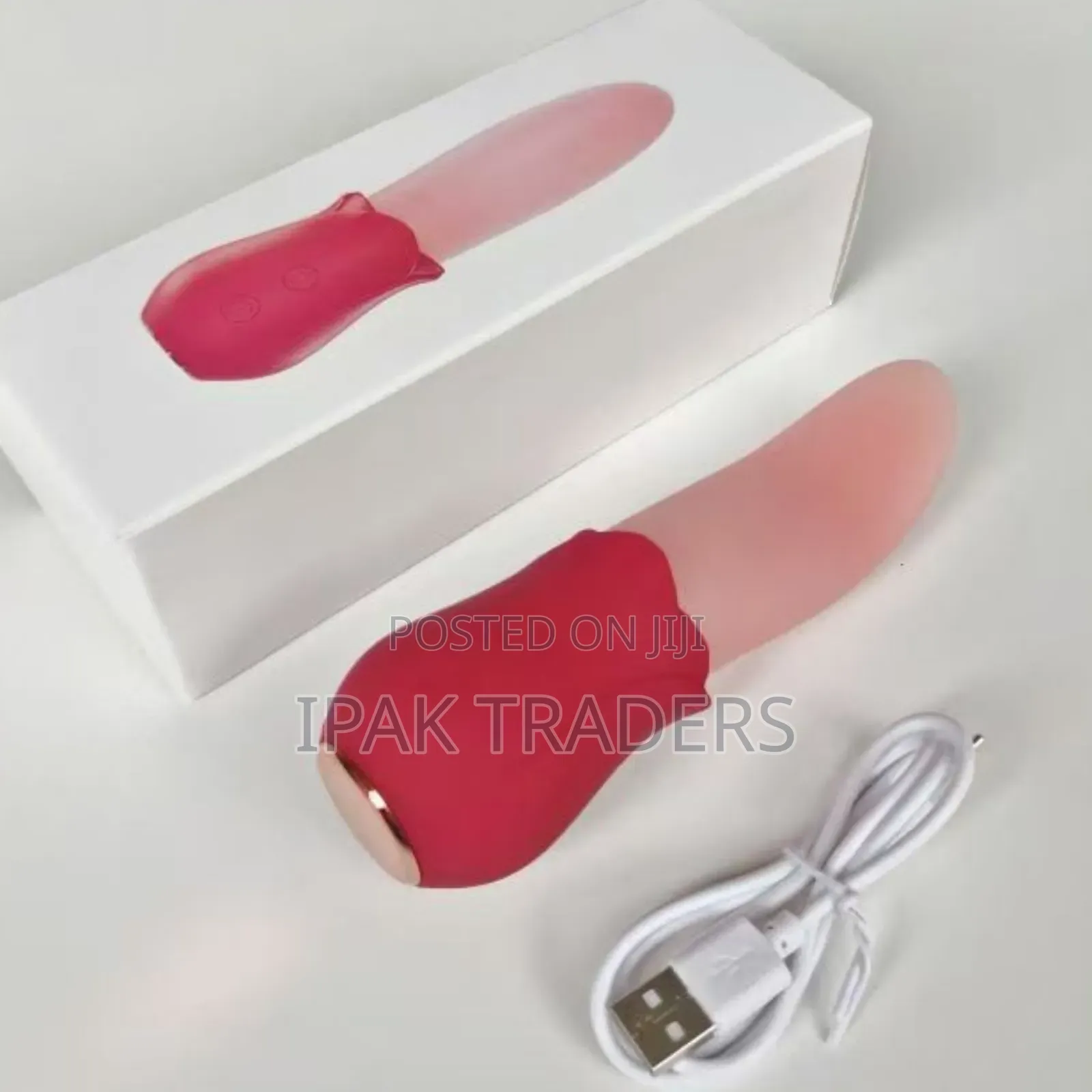 💕Rechargeable Silicone Tongue Vibrator
:
* Soft