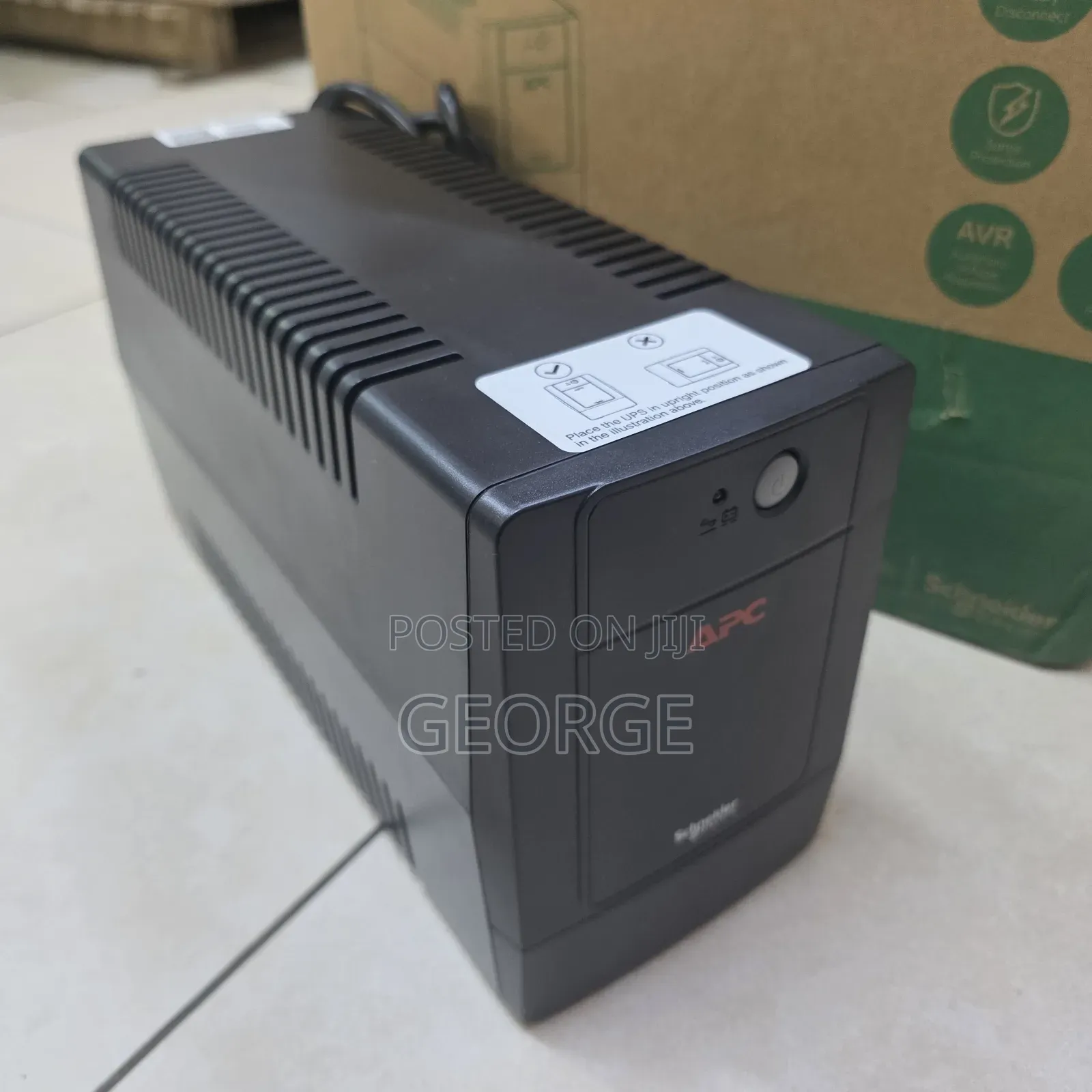 APC 2200VA Easy UPS 1200W With AVR & 4 Universal Sockets