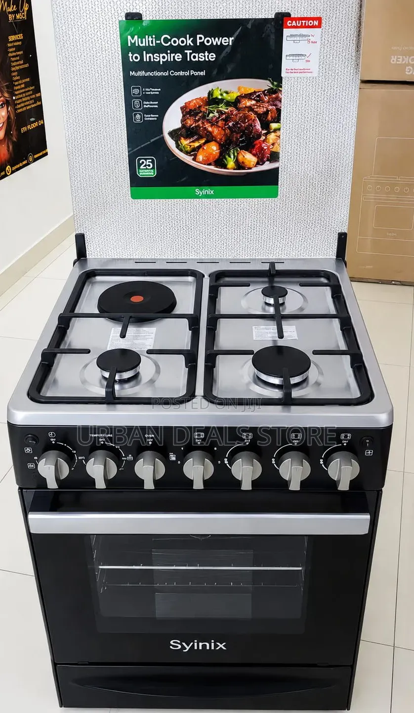 Syinix Q60GC3 | 3+1 Standing Cooker