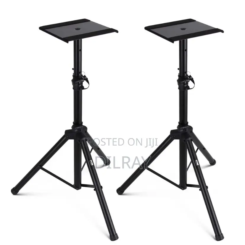 Adjustable Portable Studio Monitor Stands – 2pcs