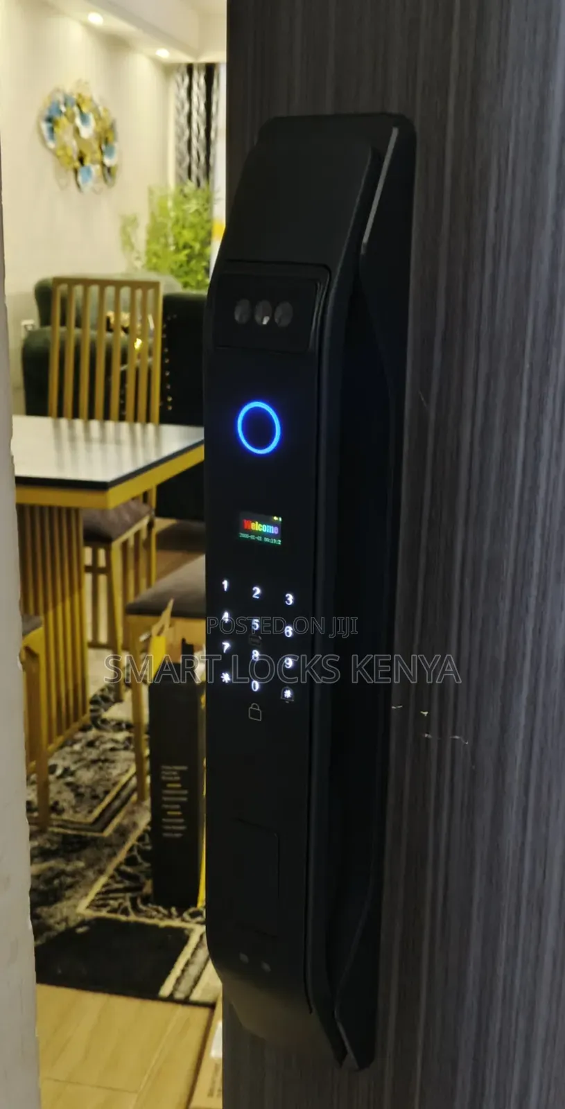 3D Door Lock Fully Automatic Face Recognition Password Fingerprints