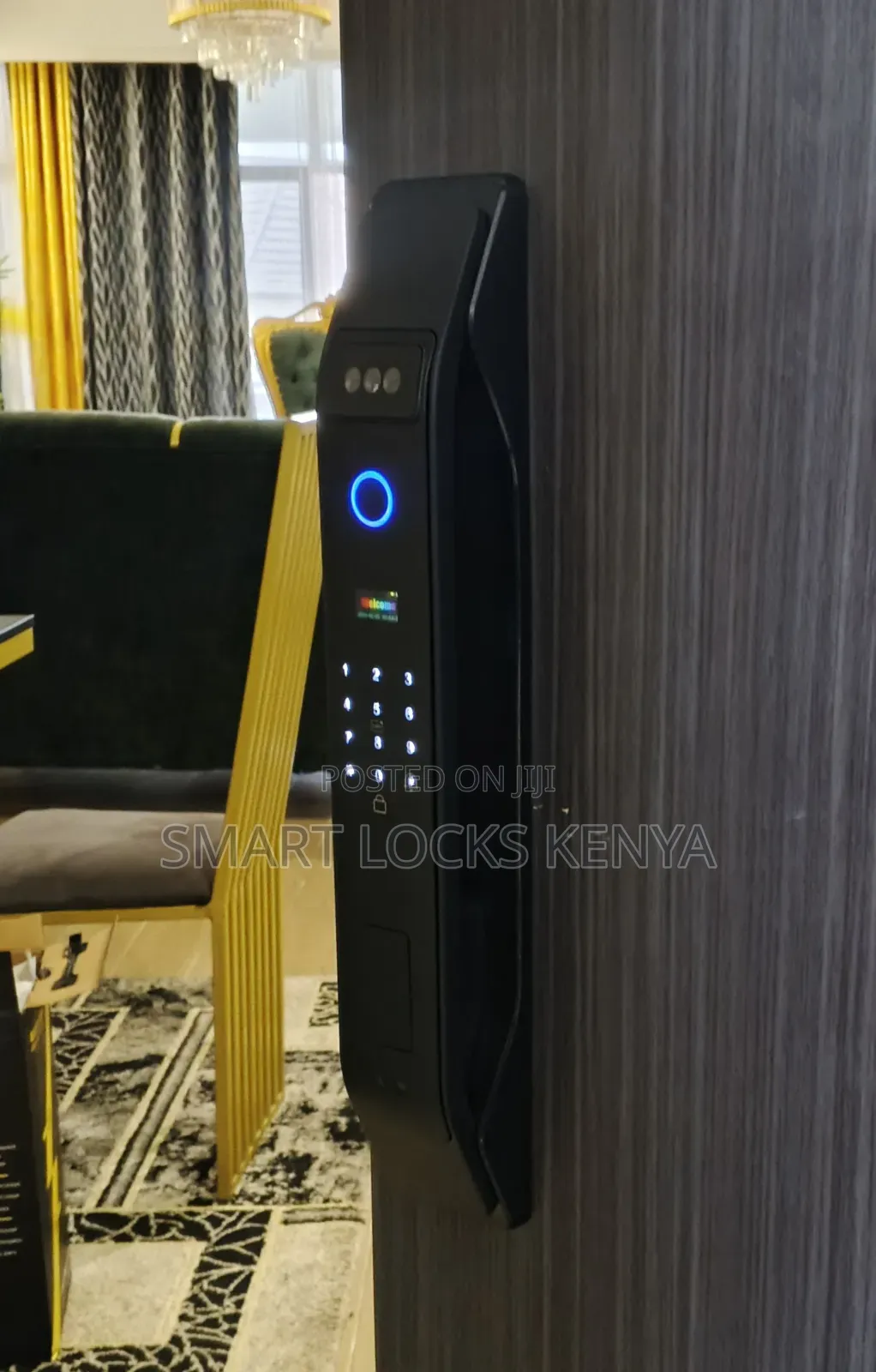 Wifi Smart Lock 3D Face Recognition Fingerprints Passwords Cards