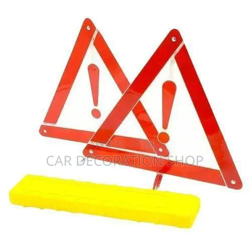 2pcs High Visibility Reflective Red Surface Foldable Design Life Saver