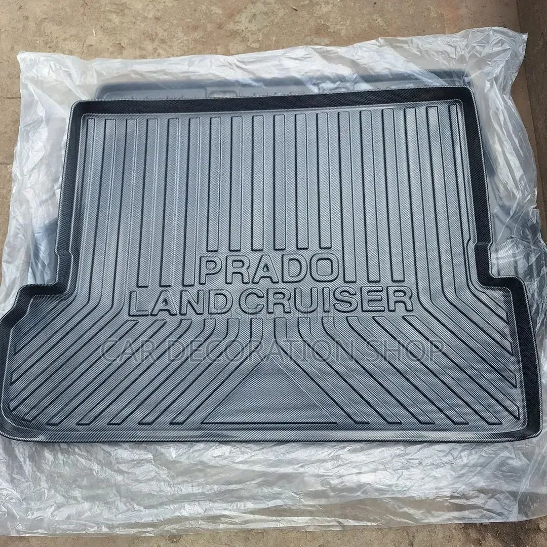 Prado J150 Boot Mat With Raised Edges Antislip Vertical Ribs