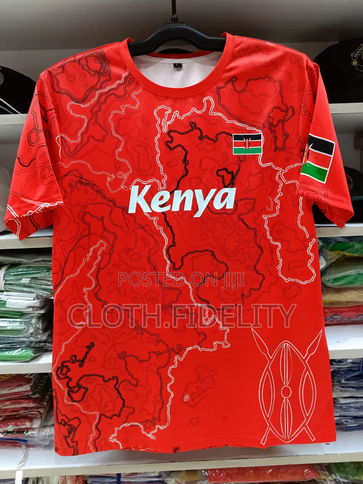 Kenya Rugby 7s Home and Away Jersey.