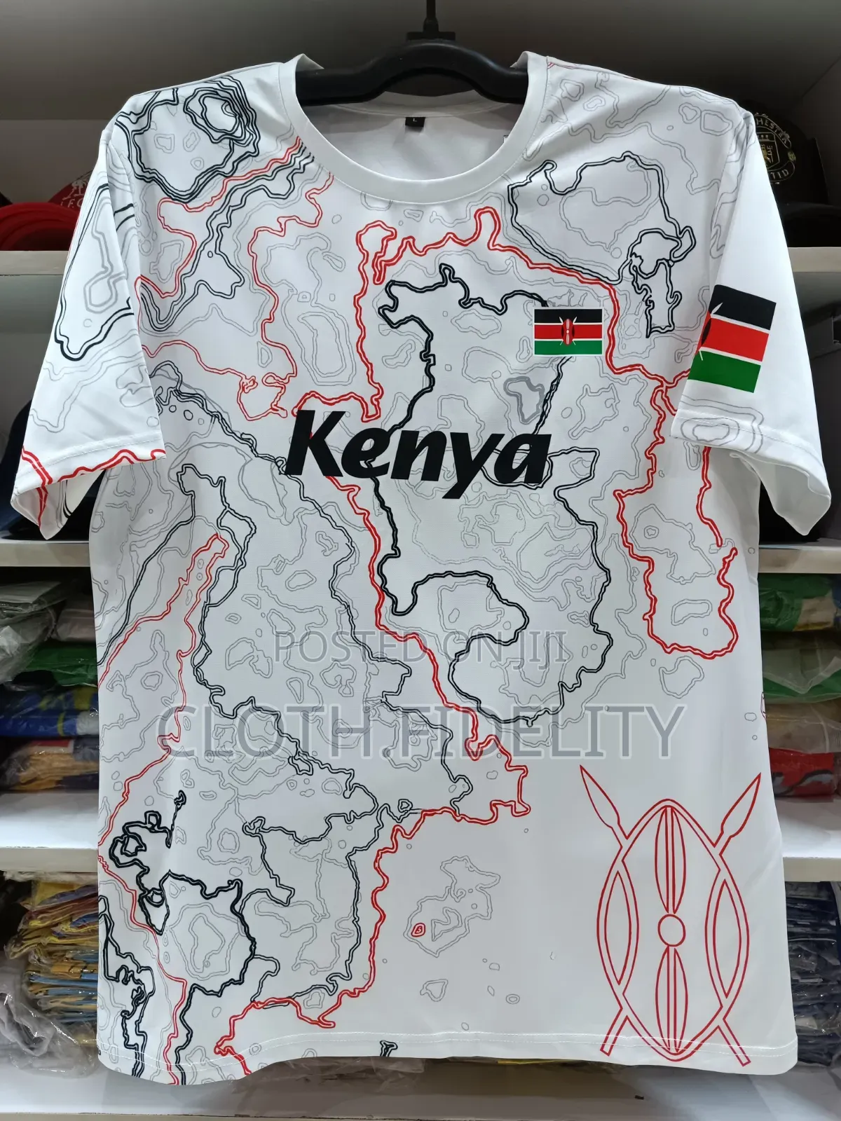 Kenya Rugby 7s Home and Away Jersey.