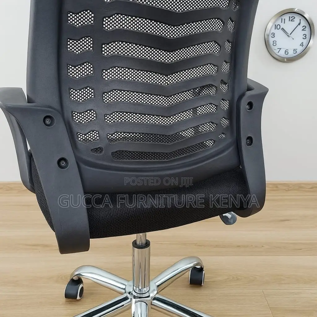 Swivel Study Mesh Chair With Headrest.