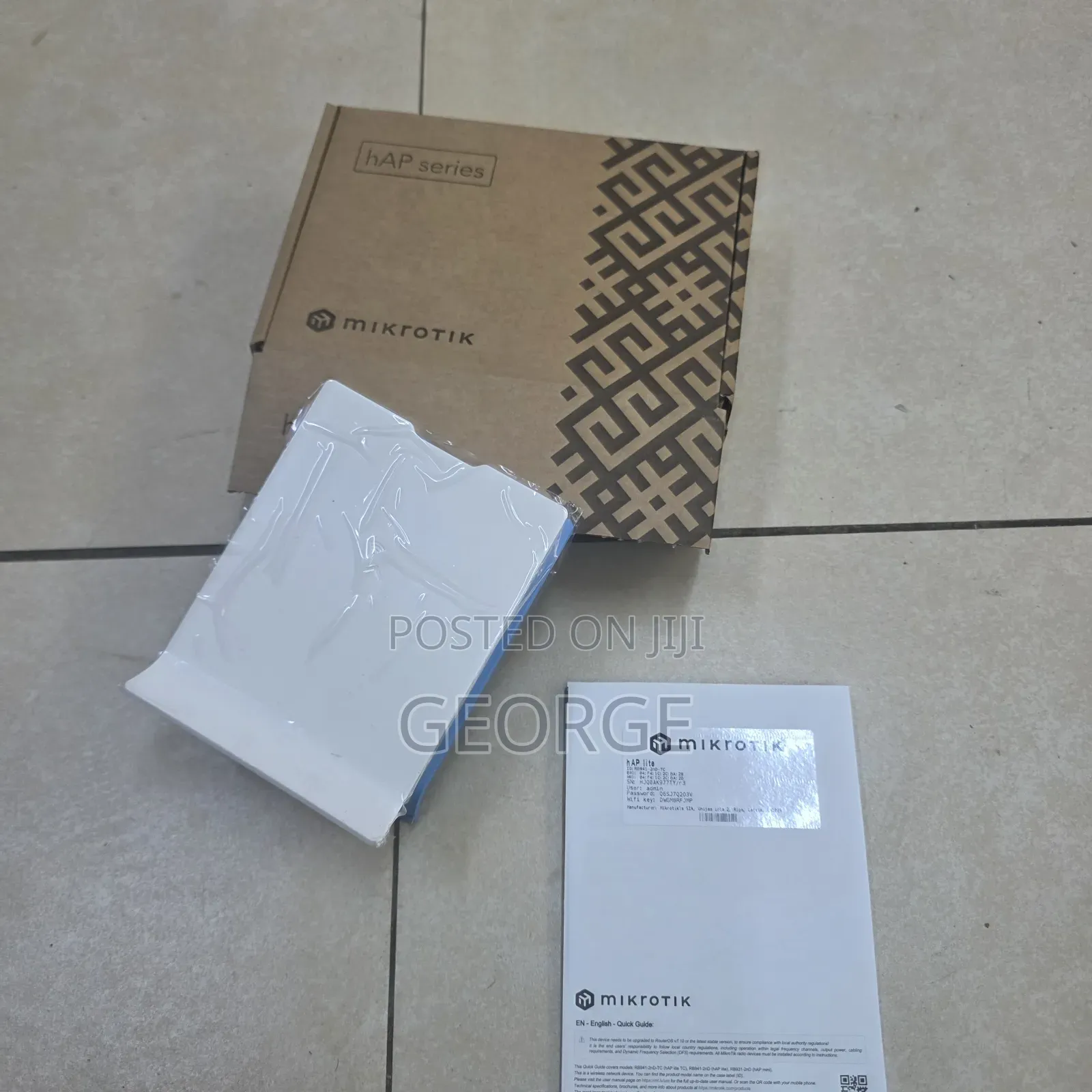 MikroTik hAP Lite RB941-2nD-TC Home & Office Router