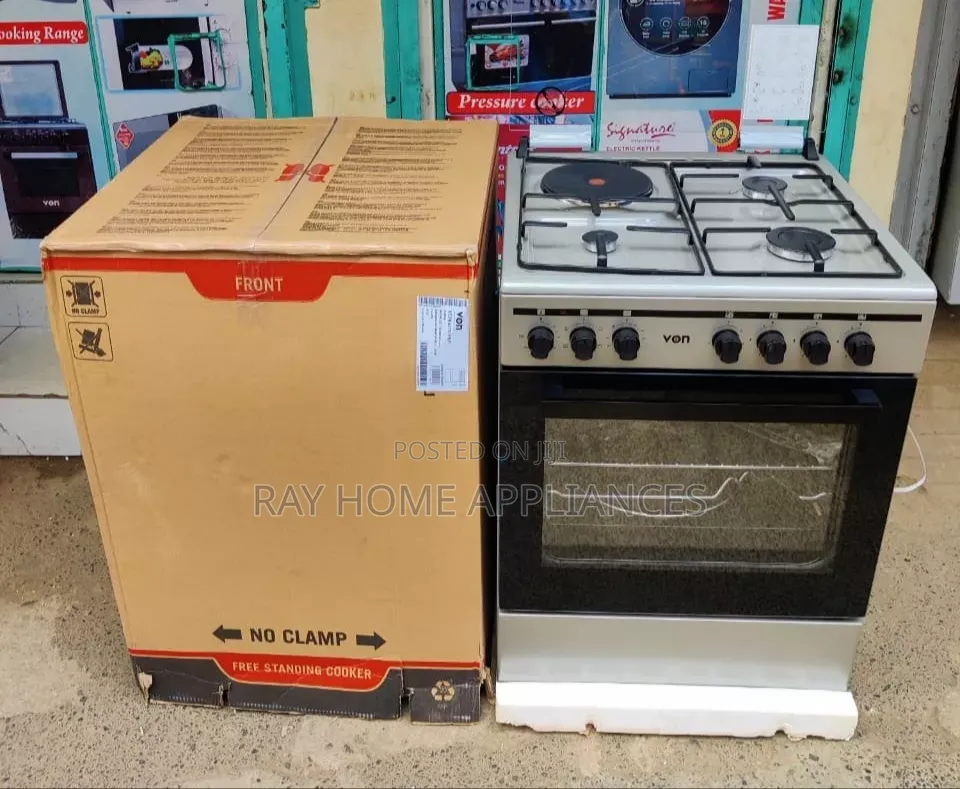 Von Model:VCF653151FSY 3gas+1electric Plate Cooker With Gas Sensor