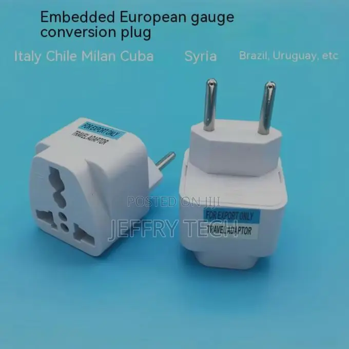 Universal Us Uk Au to Eu(br/It) Plug