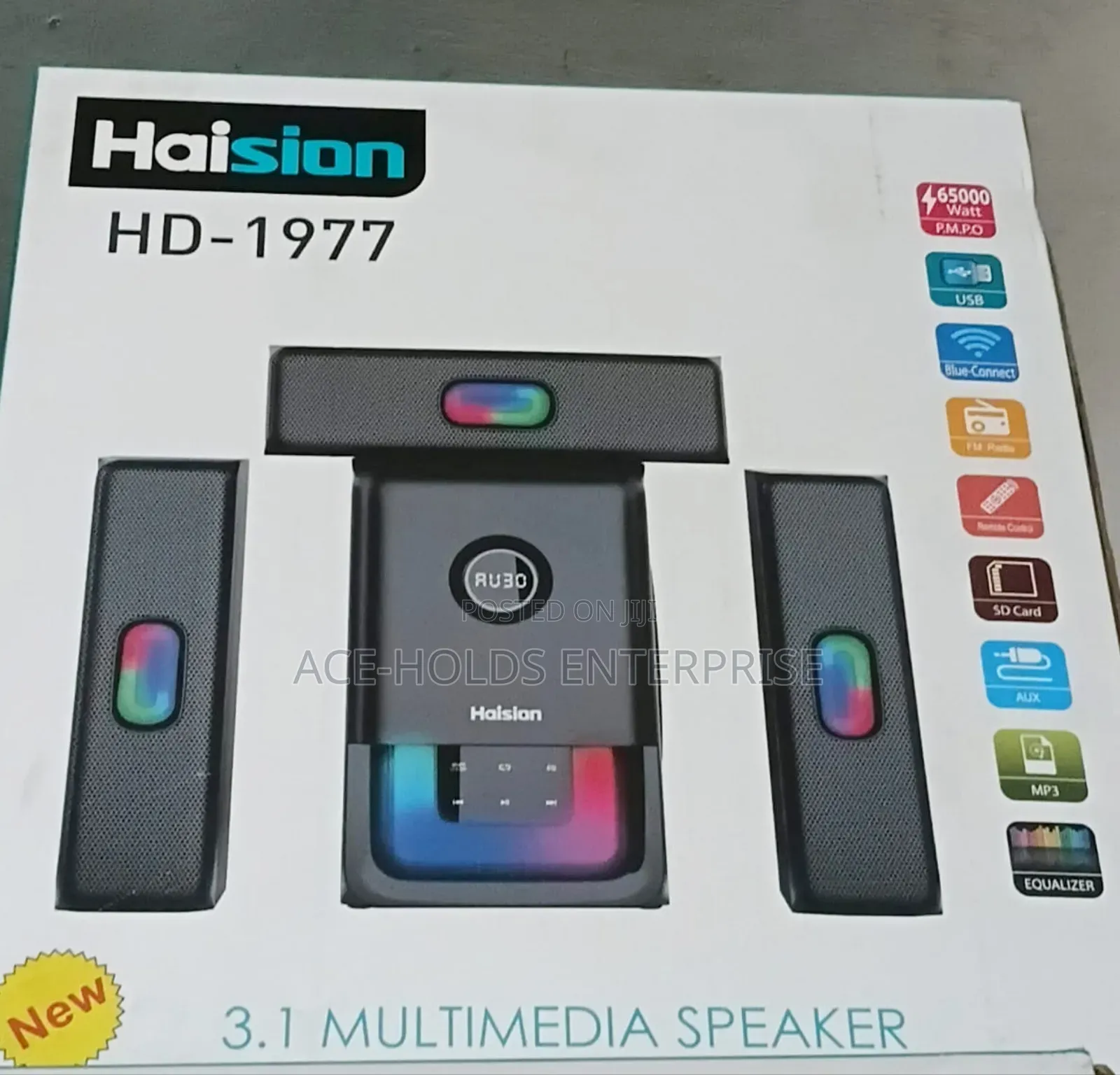 Haision HD-1977 - 3.1CH Multimedia Speaker System – Powerful Sound