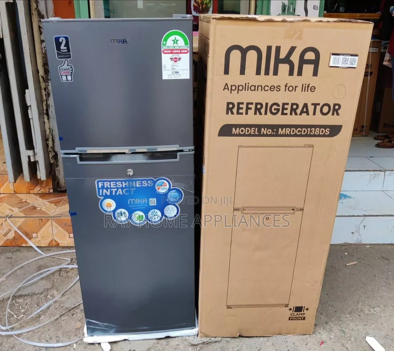 138litres Direct Cool Double Door Refrigerator