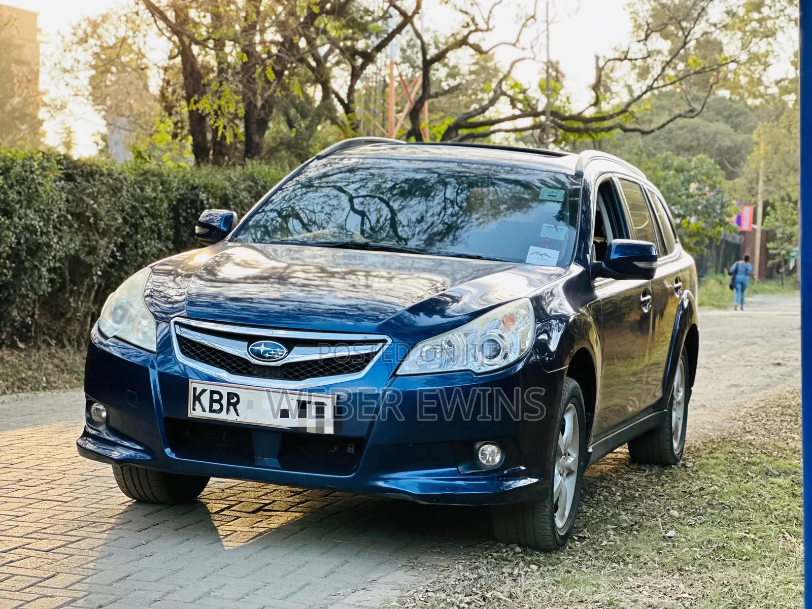 Subaru Outback 2011 Blue