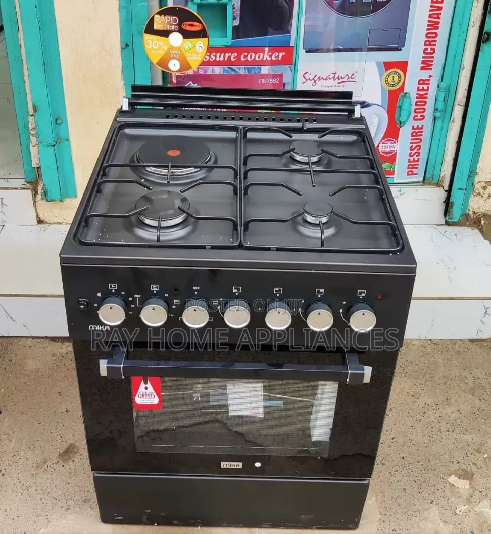 60X60cm
Mst6231e4bl
3Gas + 1Electric Mika Cookers