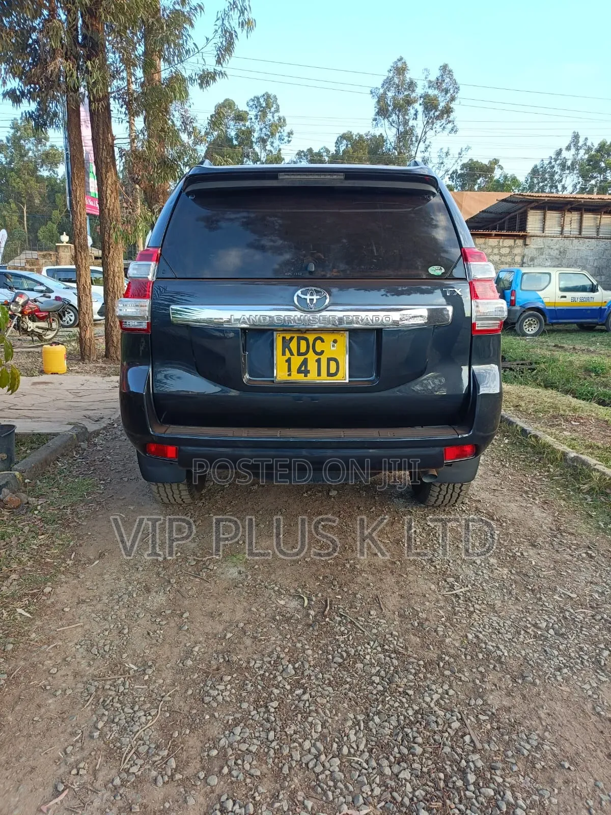 Toyota Land Cruiser Prado 2015 Blue