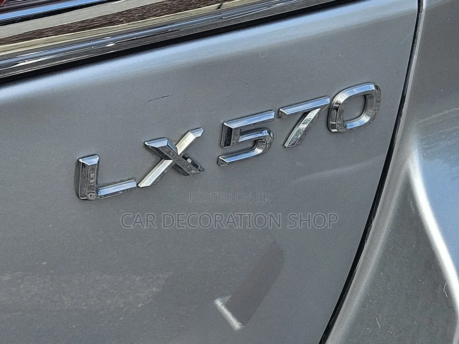 LX570 Rear Lift Gate Nameplate /Badge Emblem