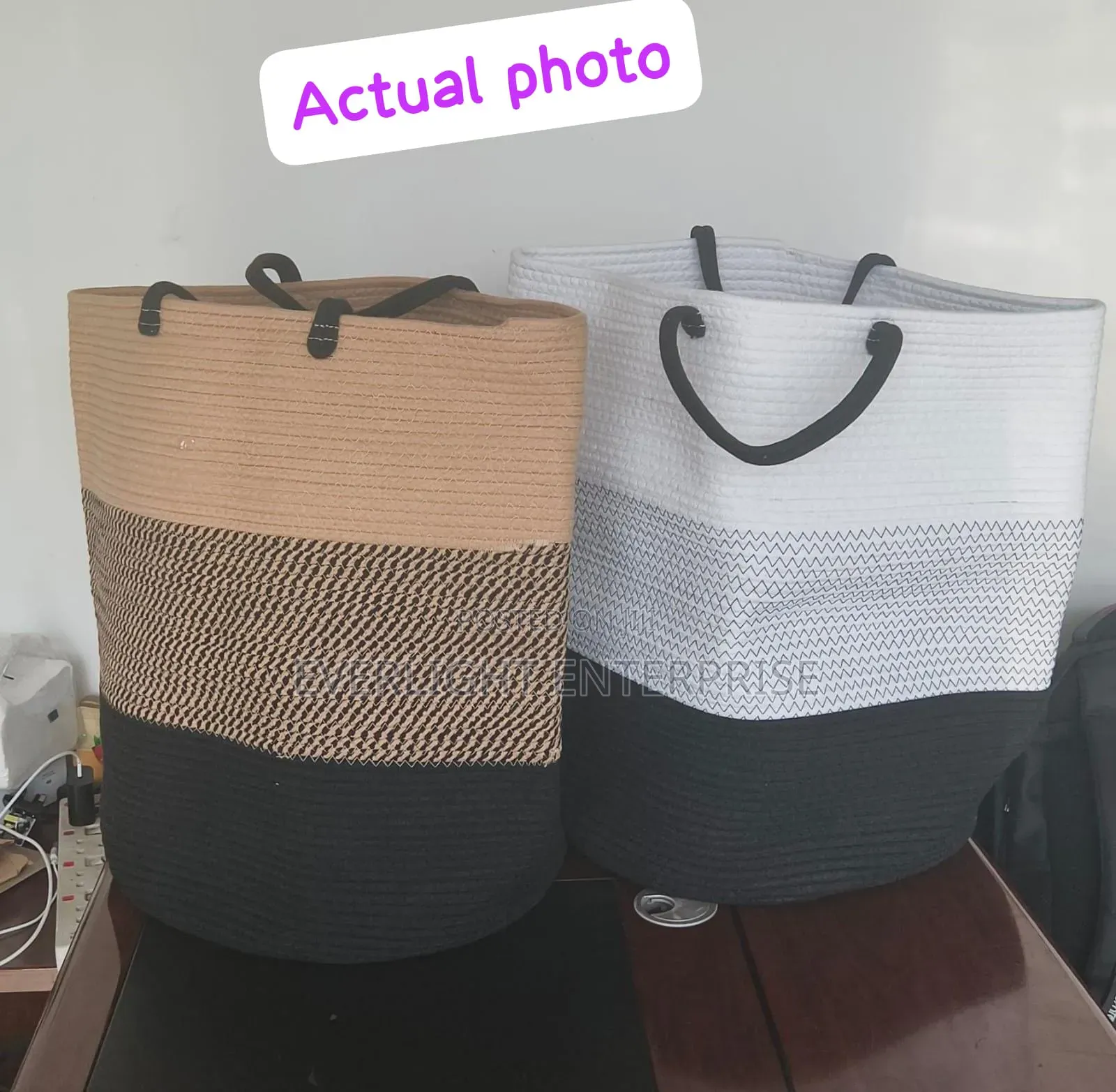 *High Quality Heavy Woven Rope Multifuctional Laundry Bag