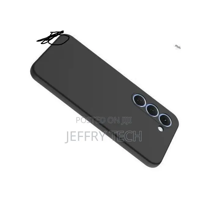 Tecno Spark 40 Pro Shock Proof Matte Black Silicone Phone Back Case