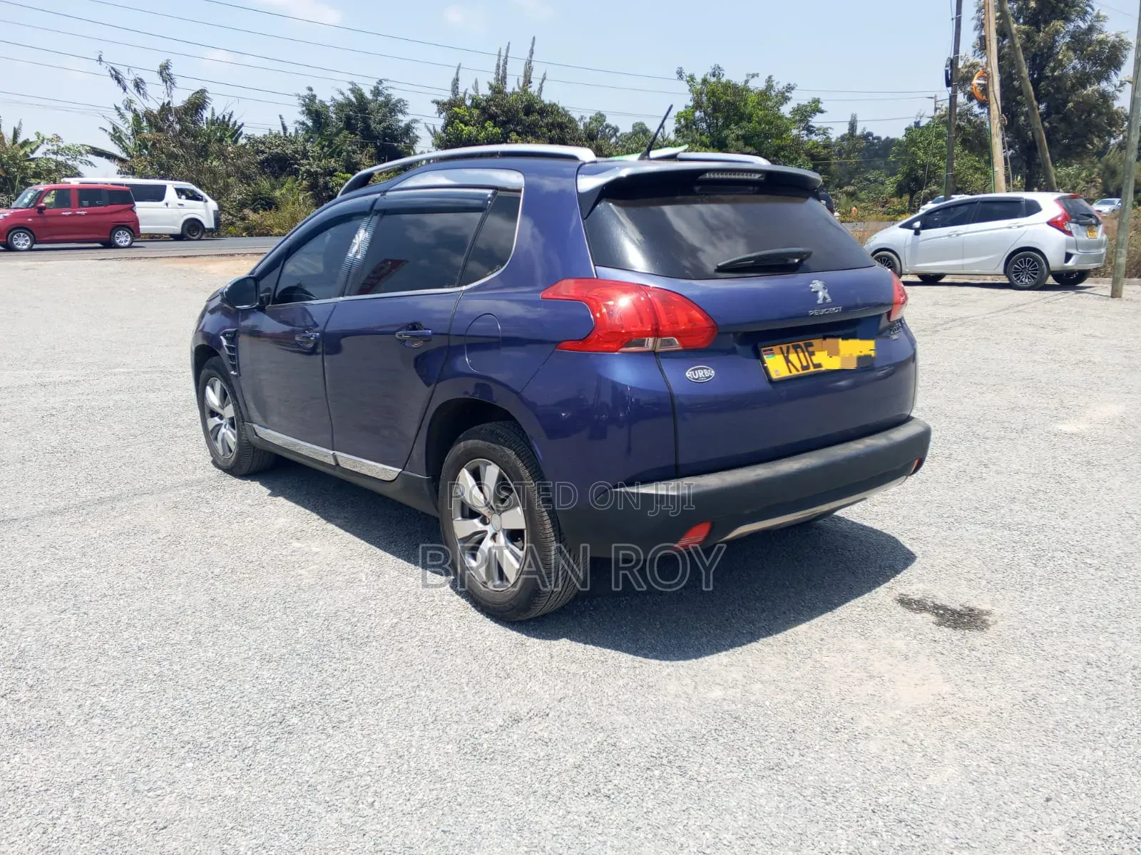 Peugeot 2008 2014 Blue