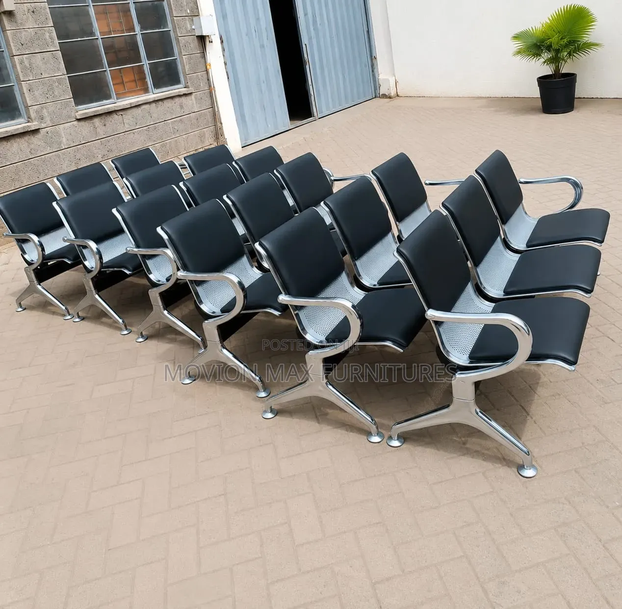 Link Padded Visitors Chairs &Comfy Zone
